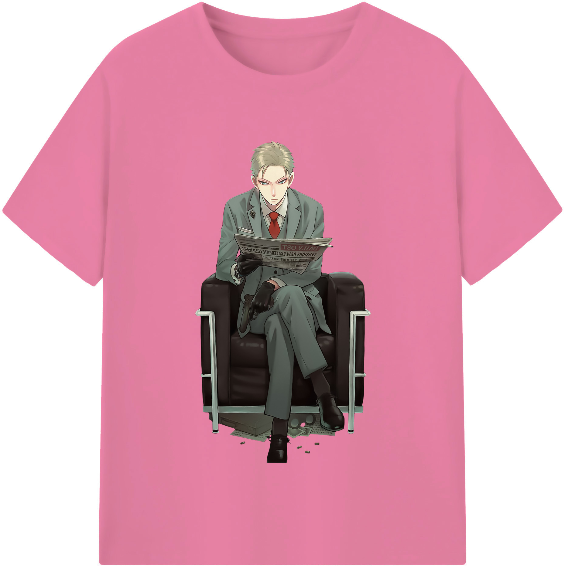 （画像用） SPY×FAMILY间谍家家酒 綿100％半袖Tシャツ（フロントプリント）